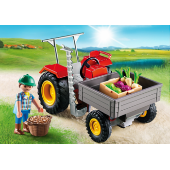 Playmobil Tractor de recoltare