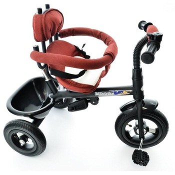 EuroBaby Tricicleta cu scaun rotativ T306E - Rosu