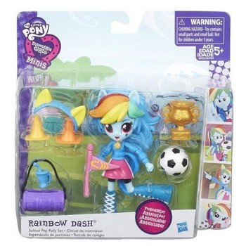 Hasbro Set My Little Pony Rainbow Dash si Spiritul Scolar