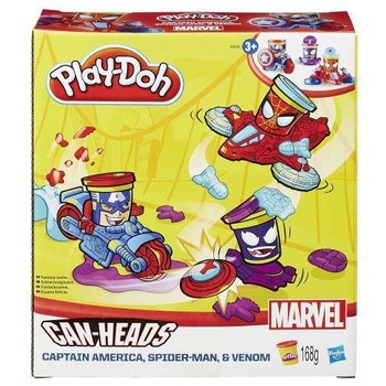 Hasbro Plastilina Play-Doh Marvel Can-Heads Vehicle