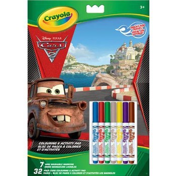Crayola Set Carte de Colorat Cars