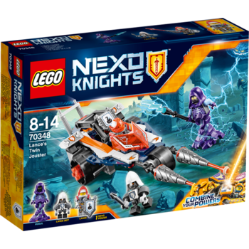 LEGO ® Nexo Knights - Motocicleta dubla a lui Lance
