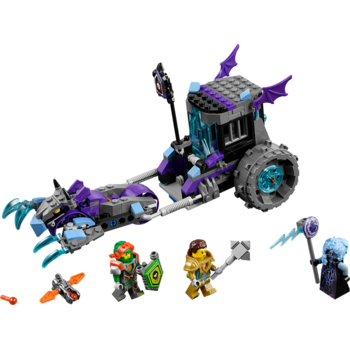 LEGO ® Nexo Knights - Masina Lock and Roller a Ruinei