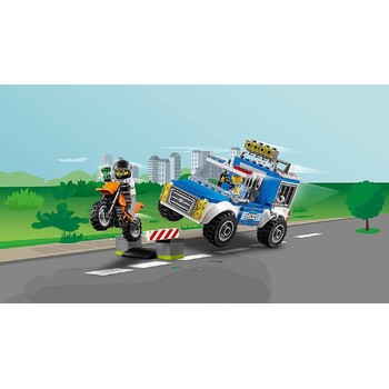 LEGO ® Urmarire cu camionul de politie