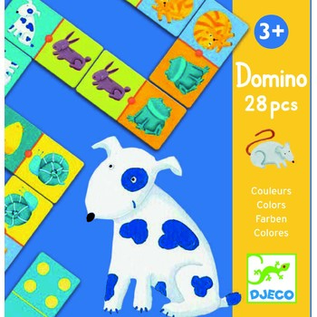 Djeco Domino animale si culori