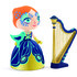 Djeco Printesa Elisa cu harpa