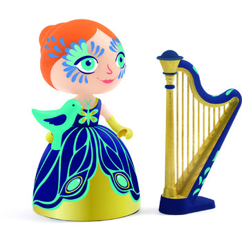 Djeco Printesa Elisa cu harpa