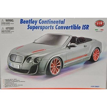 Bburago Bentley Continental Supersports Convertible ISR - gri - Kit de asamblare - 1:18