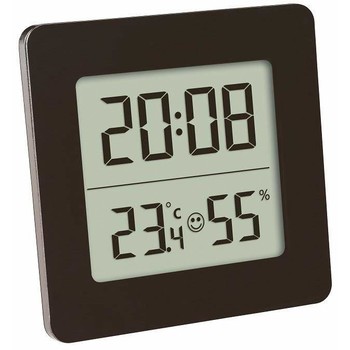 TFA Termometru si higrometru digital cu ceas si alarma