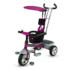 DHS Baby Tricicleta Scooter Plus multifunctionala mov