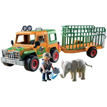 Playmobil Camion Forestier si Elefant