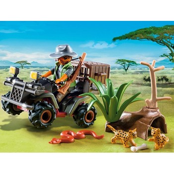 Playmobil Explorator Bandit cu Vehicul
