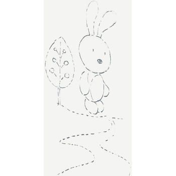 Klups Patut Transformabil Copii Safari Little Bunny Bartek II Cappuccino