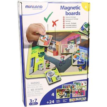 Miniland Joc magnetic Mediu si reciclare