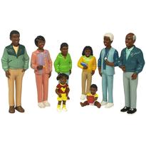 Figurine familie africana