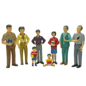 Miniland Figurine familie asiatica