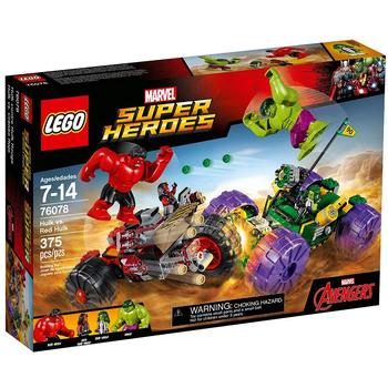 LEGO ® Hulk contra Hulk cel Rosu