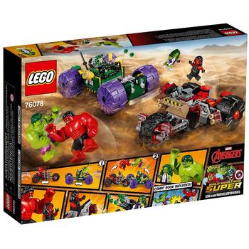 LEGO ® Hulk contra Hulk cel Rosu
