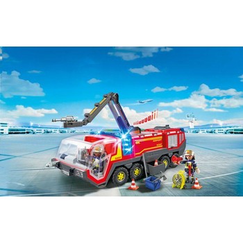 Playmobil Masina de pompieri a aeroportului