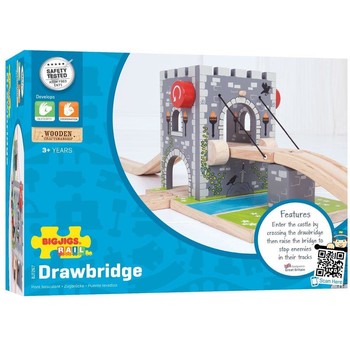 BigJigs Toys Podul basculant al cavalerilor