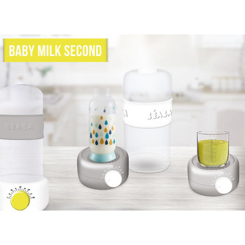 Beaba Incalzitor biberoane si sterilizator Baby Milk Second Gri