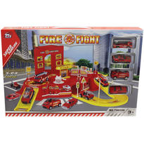 Centru de pompieri cu 4 vehicule