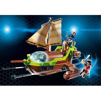 Playmobil Super 4 - Barca piratului cameleon