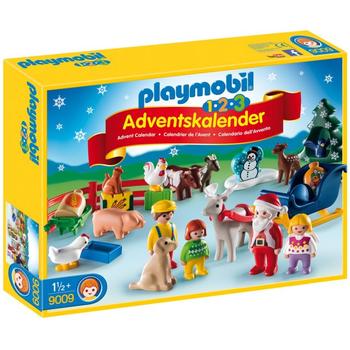 Playmobil 1.2.3 Calendar Craciunul la ferma