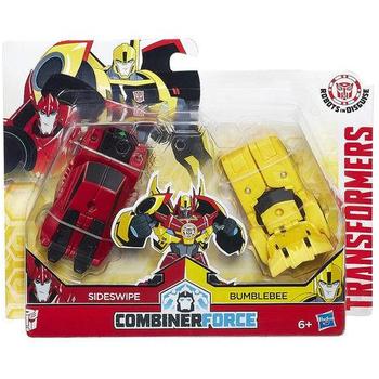 Hasbro Figurine Transformers - Crash Combiners - Sideswipe vs Bumblebee