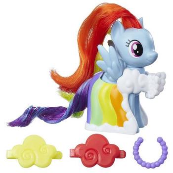 Hasbro Figurina My Little Pony cu Accesorii de Gala Rainbow Dash