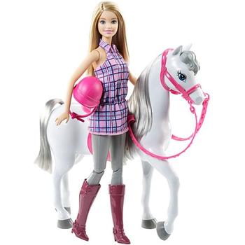 Mattel Papusa Barbie Cu Calut  - BRB Horse And Doll