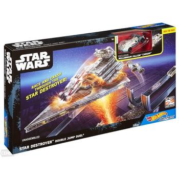 Mattel Hot Wheel Star Wars - Carship Trackset