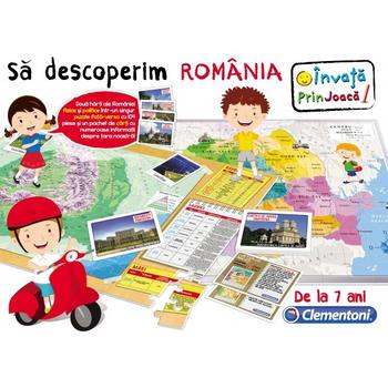 Clementoni Joc educativ - Sa Descoperim Romania