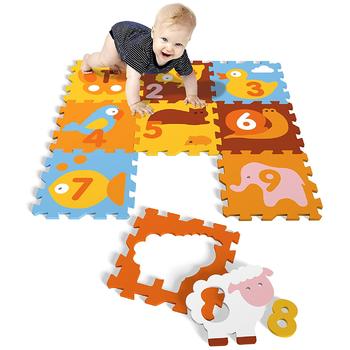 Knorrtoys Covor puzzle din spuma Animals 9 piese