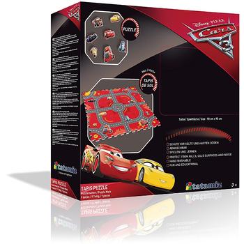 Knorrtoys Covor puzzle din spuma Cars 3 Modular Race 9 piese