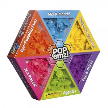 Fat Brain Toys Joc de creatie cu ventuze Pop Emz