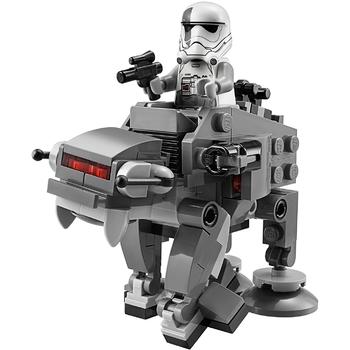 LEGO ® Ski Speeder contra Walker al Ordinului Intai Microfighters
