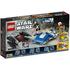 LEGO ® A-Wing contra TIE Silencer Microfighters