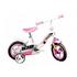 Dino Bikes Bicicleta 108 FL roz cu maner pentru parinti