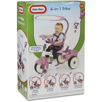 Little Tikes Tricicleta 4in1 Roz