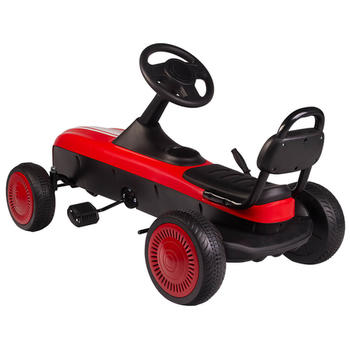 KidsCare Kart cu pedale Retro rosu