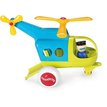 Elicopter culori vesele cu 2 figurine - Jumbo