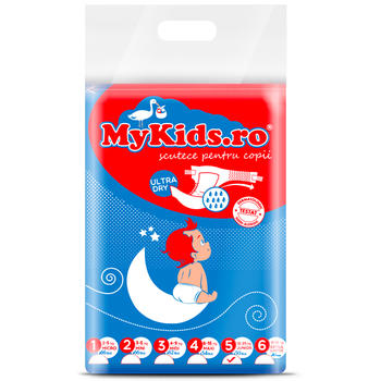 Scutece Copii MyKids New Junior 5 Junior (12-25 KG ) 50 Buc