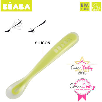 Beaba Lingurita silicon - neon