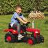 BabyGO Tractor cu pedale Red