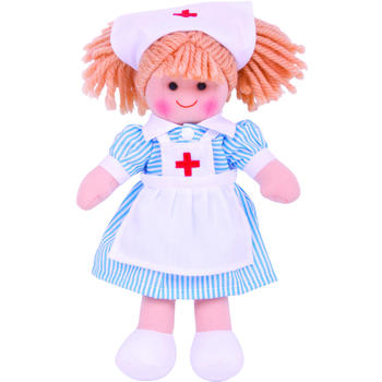 BigJigs Toys Papusa Nurse Nancy