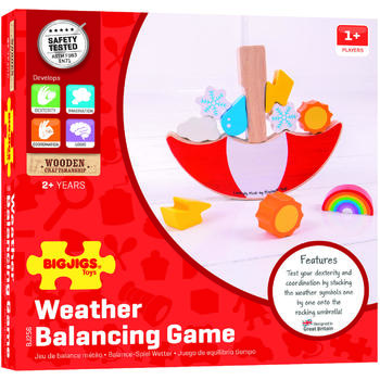 BigJigs Toys Joc de echilibru - Balanta meteo
