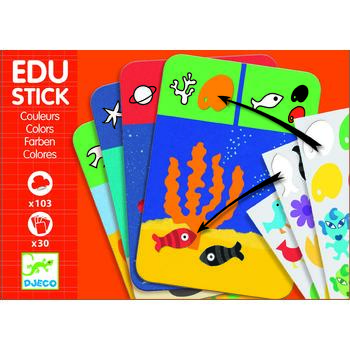 Djeco Edu-Stick Stickere educative Culori