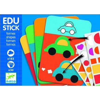 Djeco Edu-Stick Stickere educative cu forme geometrice