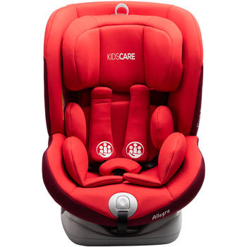 KidsCare Scaun auto Allegra rotativ cu Isofix rosu
